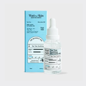 Sérum facial Whatiforskin Tea Tree Soothing Essence Micro Spicule 100 30ml, sérum pour le soin de la peau, sérum coréen. - Product Image 5
