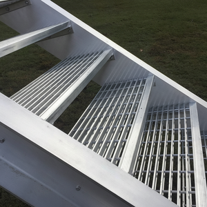 Grilles en acier inoxydable et en acier galvanisé en gros, personnalisées, anti-corrosion, pour passerelles, allées et plateformes, prix d'usine - Product Image 1