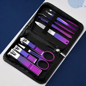 ชุดทำเล็บมือและเล็บเท้าสแตนเลสสตีลสุดหรู 9 ชิ้น พร้อมกล่องพกพา ดีไซน์คลาสสิก ใบมีดคม ทนทาน - Product Image 5