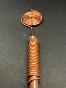 Lot de 4 tiges d'électroculture en cuivre de haute qualité pour la croissance des plantes et l'énergie du jardin - Product Image 3