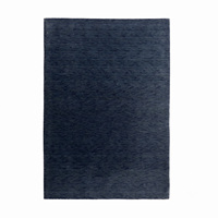 DECORDEC Mustard Yellow Wool Hand Tufted Eco-Friendly Non-Slip Modern Ribbed Thick Medium Pile Solid Textured Rug for Living