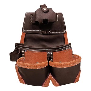 Latest Model Good Quality Heavy Duty <b>Leather</b> <b>Tool</b> Bag For <b>Working</b> Professional Factory Made Customize <b>Tool</b> Belt - Product Image 4