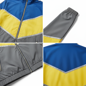 Veste coupe-vent respirante résistante à l'eau à simple couche pour homme/femme, idéale pour les sports de plein air, avec fermeture éclair - Product Image 2