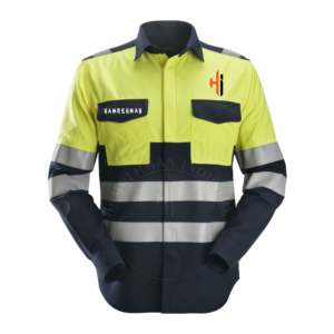 Chemise de travail à manches longues pour soudeur, coupe décontractée, ignifuge, style Western, boutons pression nacrés, CAT 2, en promotion - Product Image 3