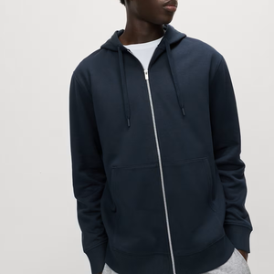 Sweat à capuche OEM à coupe droite, peint à la main, effet vieilli, ourlet brut, imprimé délavé, en polaire Spandex/Polyester respirante, séchage rapide, pour le printemps - Product Image 6