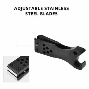 Fly Fishing Nippers Fly Line Cutter Clipper with Heavy-Duty Lanyard Adjustable Stainless Steel Blades - Product Image 3