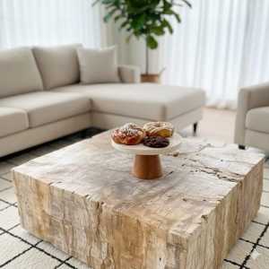 Support à gâteau en marbre avec base en bois, présentoir à desserts de luxe pour gâteaux, pâtisseries, décoration de table, réutilisable, passe au lave-vaisselle - Product Image 4