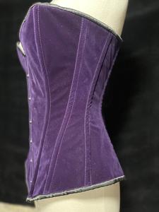 Top Corset de Terciopelo para Mujer, Estilo Club, 2026, Logotipo Personalizado, Botones, Diseño Personalizado, Ecológico, Ligero - Product Image 3
