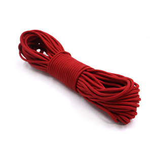 Cuerda de Paracord Roja de 4 mm, Tipo 550, Cordón de Nailon Utilitario para Camping, Supervivencia, Manualidades y Bricolaje - Product Image 2
