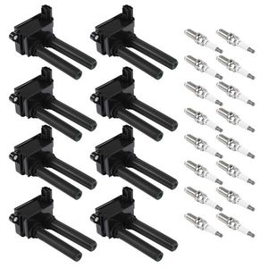 8X Ignition Coils and 16X Iridium Spark Plug Compatible with Jeep Commander for Dodge Charger for Ram Vehicles - Product Image 6