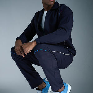 Ensemble veste et pantalon de survêtement pour homme, nouveau logo personnalisé, réfléchissant 3M, jogging en nylon et polyester, coupe-vent pour homme - Product Image 6