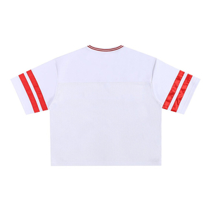 T-shirt sportif en maille coupe classique personnalisé pour homme, respirant, écologique, 100 % polyester, couleur unie, usine de vêtements OEM Pakistan - Product Image 2