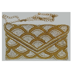 Bolso de hombro hecho a mano para compras nocturnas bolso de estilo bohemio indio estilo Hobo diseñador mujeres Boho con cuentas bolso de mano bandolera - Product Image 4