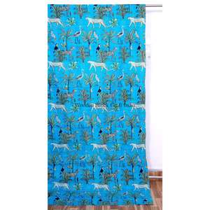 Couverture Kantha indienne faite à la main, vintage, écologique, réversible, brodée, double taille, 100% coton, pour usage domestique - Product Image 3