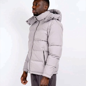 2026 Premium <b>Mens</b> Hooded Winter Puffer <b>Jacket</b> OEM Custom Warm Plus Size Waterproof Breathable Streetwear Fashion Outdoor Sports - Product Image 6