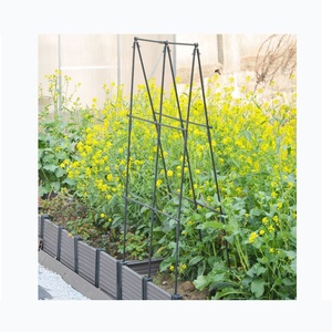 กระถางปลูกพืชแบบยกพื้นพร้อมโครงตาข่ายสำหรับพืชเลื้อย - Product Image 2