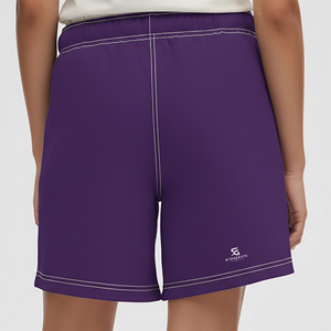 Shorts de yoga mi-hauts sans coutures pour femme, avec strass, pour la danse, le sport et l'entraînement, effet push-up, couleur unie, collection 2026 - Product Image 4