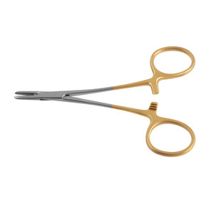 Portaagujas Quirúrgico de Acero Inoxidable de Precisión, Herramienta Médica con Bloqueo - Product Image 1