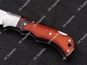 Couteaux pliants en acier inoxydable de qualité industrielle, faits à la main, couteau utilitaire avec étui, personnalisable, support OEM/ODM, multifonctionnel - Product Image 6