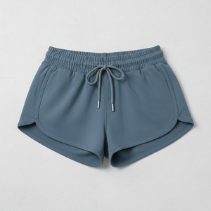 Women's Relaxed Fit Lounge Shorts Soft Fabric <b>Elastic</b> Waist Casual Home Shorts Bulk OEM Supplier - Product Image 1