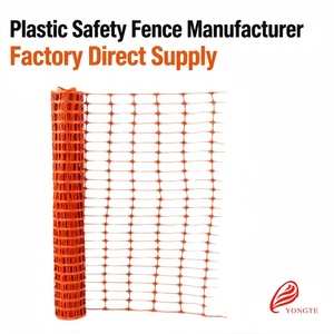 Barrière de sécurité orange en HDPE 1x50m 4kg Norme européenne Construction |   Maille certifiée CE (100x40mm) |   Fournisseur d'or depuis 20 ans - Product Image 1