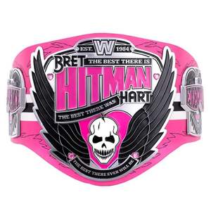 Réplica del Cinturón de Campeonato Bret Hart Legacy Belt - Product Image 1