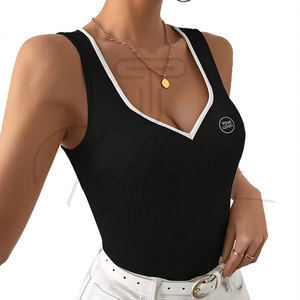 Camiseta sin Mangas para Mujer, de Alta Calidad, para Entrenamiento, Personalizable, Transpirable, de Secado Rápido, Ecológica, para Verano, Fitness - Product Image 2