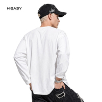T-shirts à manches longues en coton imprimés sur mesure, vêtements multicolores, tissu personnalisé, solution d'impression personnalisée