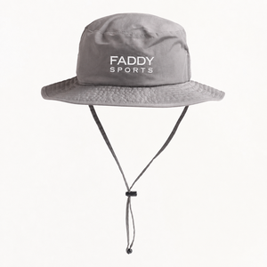 Chapeau Bob Unisexe Gris Pierre à Large Bord avec Cordon de Serrage Réglable, Broderie Personnalisée, Léger, pour Activités de Plein Air, Vente en Gros, Service OEM - Product Image 1