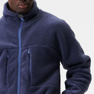 Men's Warm Fleece Jacket Winter Outdoor Casual Full Zip Soft Lightweight Comfortable Daily Wear Fleece Jacket For Men - Product Image 3
