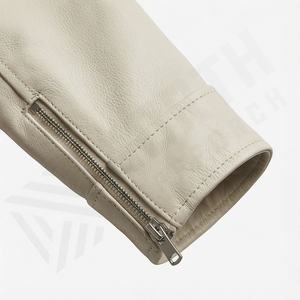 Veste en cuir pour homme NAI-0473A, style motard, vêtement de moto, vêtements de protection pour la conduite, couleur personnalisable - Product Image 6