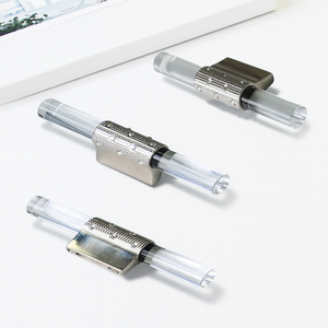 Tirador de Barra Moderno de Lujo en Aleación de Zinc y Acrílico, Estilo T-Bar Contemporáneo para Cajones de Gabinetes, Cómodas, Dormitorios, Cocinas, Comedores y Baños - Product Image 3