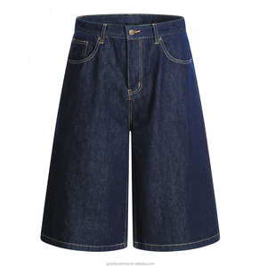 Pantalones Cortos de Mezclilla para Hombre, Estilo Casual, Corte Recto, Transpirables, para Verano, Estilo Urbano, Cómodos para Actividades al Aire Libre - Product Image 1