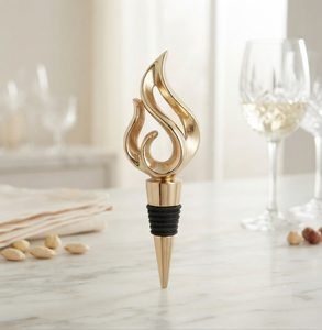 Tapón de Botella Duradero, el Más Vendido, Atractivo Sellador de Vino, Tapón de Botella con Acabado Dorado Brillante, Tapón para Champán - Product Image 3