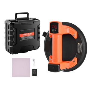 Sollevatore a ventosa elettrico da 8 pollici con display digitale, capacità massima di sollevamento 200 kg, indicatore livello batteria - Per uso domestico o in ufficio - Product Image 1