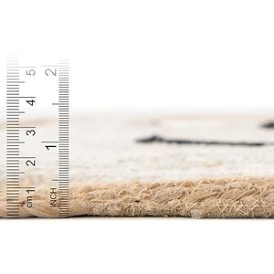 Alfombras Ecológicas de Yute y Algodón Tejidas a Mano, Antideslizantes, Alfombra Personalizada para Sala de Estar, Camping y Oración - Product Image 2