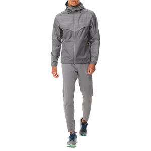 Survêtement pour homme, léger, uni, de haute qualité, en nylon et élasthanne, extensible, doux, pour le sport - Product Image 2