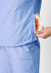 Vente en gros d'uniformes médicaux pour femmes, hauts d'infirmière pour hôpital, service OEM - Product Image 4