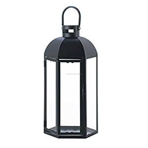 Vintage negro vela linterna metal superventas - Product Image 3