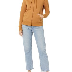 Sudaderas con capucha y cierre para mujer, personalizadas, extragrandes, orgánicas, con cremallera completa, 100% algodón, forro polar reflectante, fabricante de sudaderas con capucha para mujer - Product Image 3