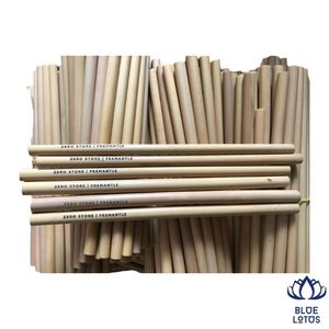 พร้อมจำหน่ายแล้ว! หลอดดูดน้ำไม้ไผ่พรีเมียมแบบใช้ซ้ำได้ ขายดี เป็นมิตรกับสิ่งแวดล้อม แนะนำเป็นอย่างยิ่ง ชุดหลอดดูดน้ำ ขายส่ง - Product Image 1