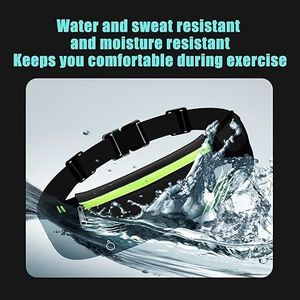 Cintura regolabile riflettente Ultra leggera per donna uomo Bounce porta marsupio per Jogging palestra da viaggio-sicurezza Fitness - Product Image 4