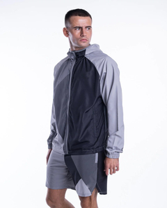 Nouveauté : Ensemble short et veste coupe-vent en nylon personnalisable pour homme, streetwear de haute qualité, faible MOQ. - Product Image 3