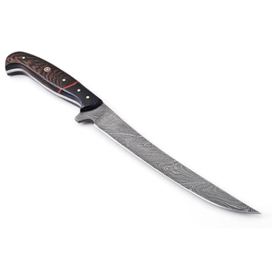 Carbon Steel Pattern <b>Bread</b> Slicing Fillet Cutting <b>Knives</b> Resin Handle Eco-Friendly Dishwasher Safe Adjustable Modern - Product Image 3