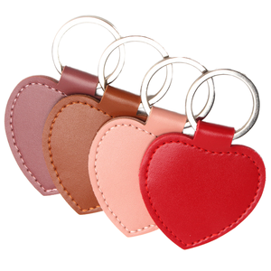 Premium Cowhide Leather <b>Keychain</b> Luxury <b>Personalized</b> Solid Car Keyrings Fashion Keyholders Wholesale Custom Gifts - Product Image 1