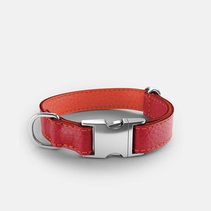 Heavy Duty Superior Quality Newest Edition Genuine Leather Made Soft Padded <b>Dogs</b> Leather Collar In All Sizes - Product Image 1