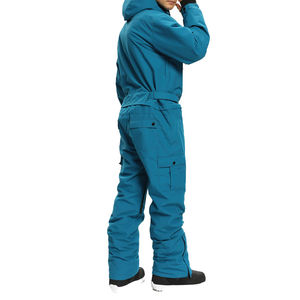 Conjunto de chaqueta y pantalones de esquí para hombre, listo para la aventura, impermeable y cortavientos, trajes de esquí de talla grande para hombres en invierno extremo. - Product Image 3