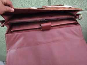 Sac à main pour ordinateur portable en cuir véritable de qualité supérieure, grande capacité, sac messager vintage authentique, sacoche de travail LPBH-0028 - Product Image 2