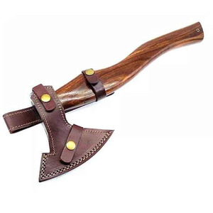Hacha Vikinga Tradicional de Acero con Alto Contenido de Carbono, Grado Industrial, para Uso en Campamentos, Cabeza de Acero Inoxidable - Product Image 4