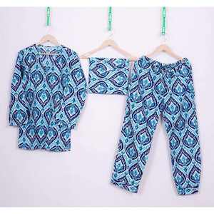 Conjunto de Pijama de Satén de 2 Piezas para Mujer, 100% Algodón, Otoño, Manga Larga, Cuello Camisero, Cintura Elástica, Transpirable, Ropa de Dormir Informal - Product Image 4